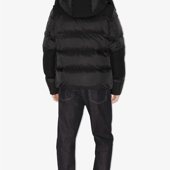 Burberry Detachable Sleeve Puffer Jacket in Black, Size Small - Picture 3 of 9